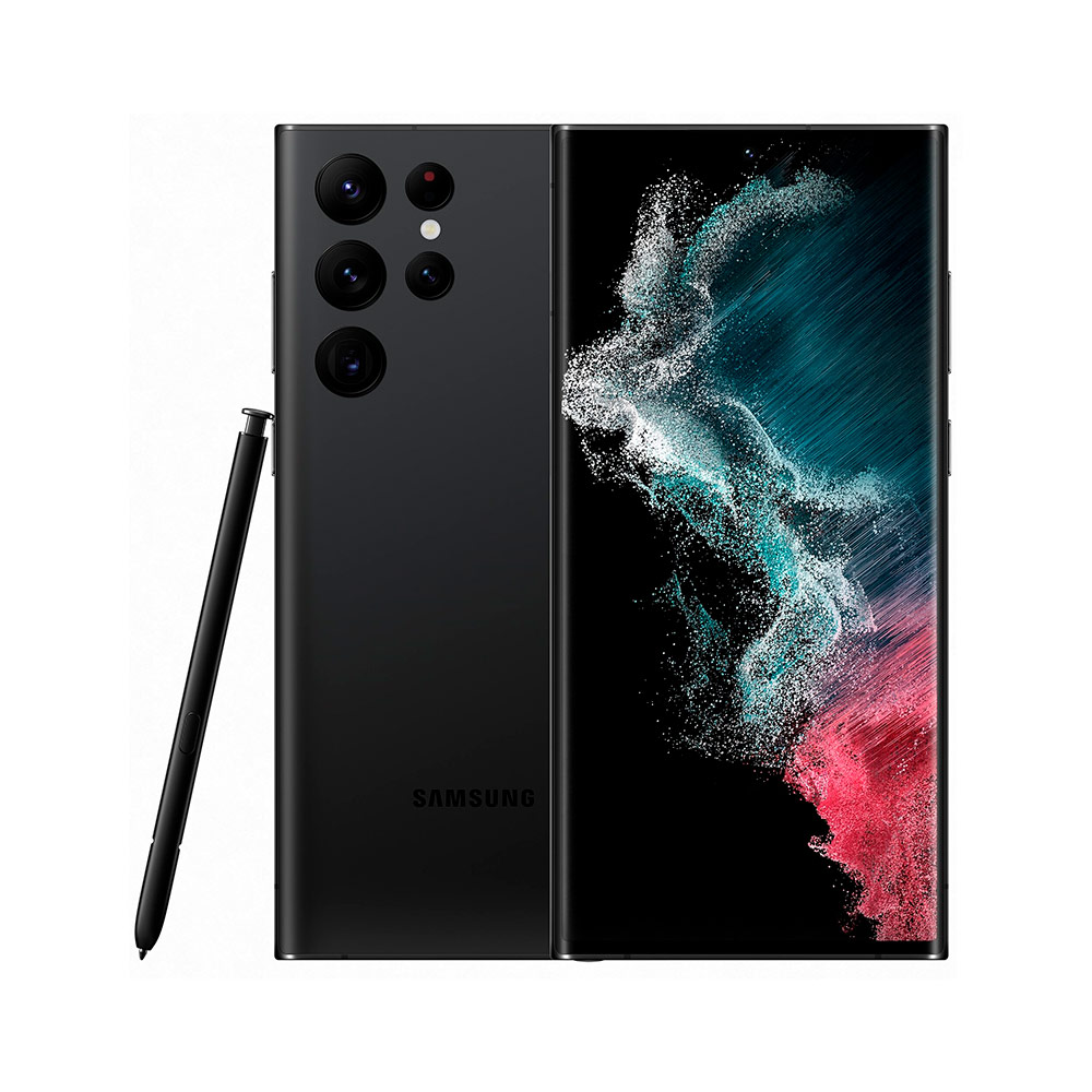 Смартфон Samsung Galaxy S22 Ultra 8/128Gb (SM-908B) Phantom Black (Черный)