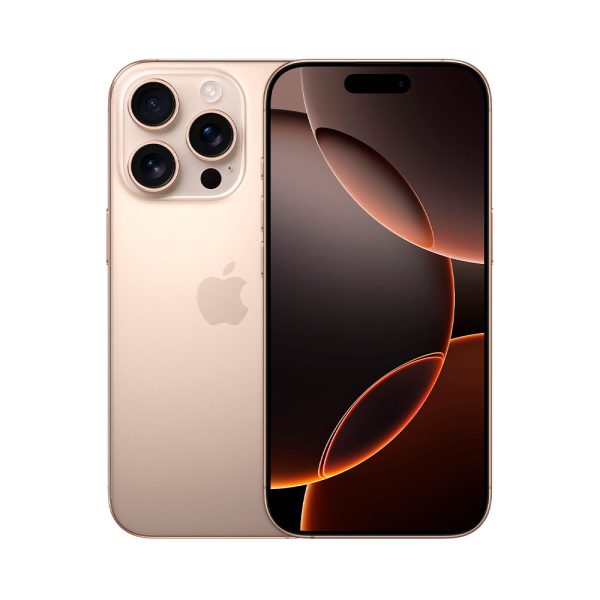 Смартфон Apple iPhone 16 Pro 128Gb (eSim) Desert Titanium (Пустынный), без RuStore