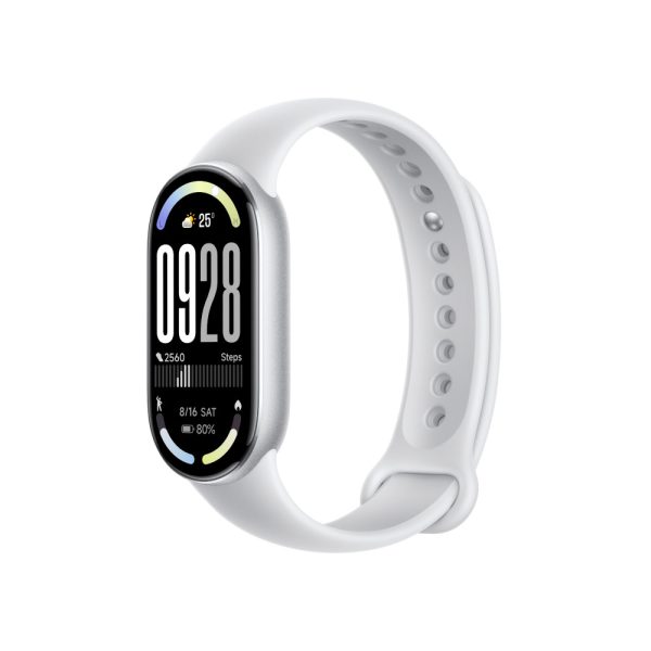 Фитнес браслет Xiaomi Smart Band 10 Glacier Silver (Серебро) RU