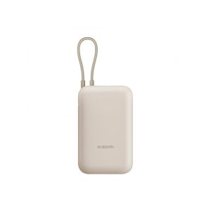 Внешний аккумулятор Xiaomi Mi Power Bank Cable USB-C 10000 mAh Pocket Version (P15ZM) Бежевый