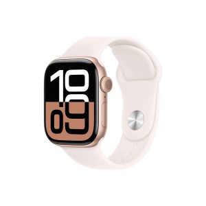Умные часы Apple Watch S10 42mm Rose Gold S/M (US)