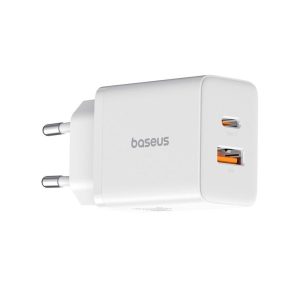 Сетевая зарядка Baseus Cube Fast Charger C+U 20W (P10111403213-00) Белый