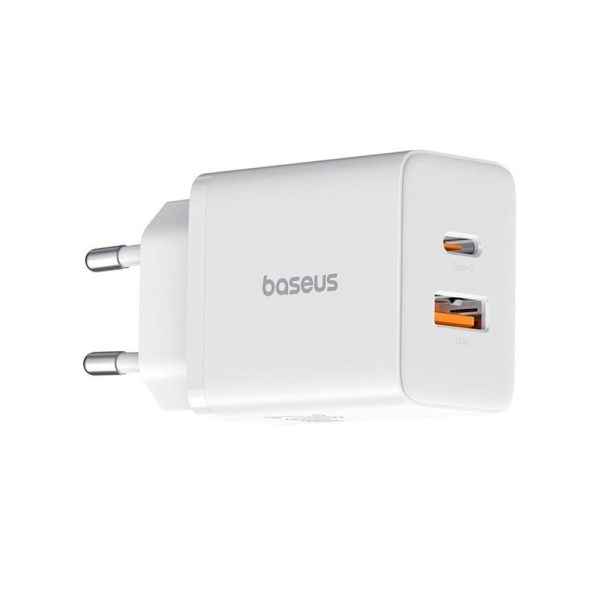 Сетевая зарядка Baseus Cube Fast Charger C+U 20W (P10111403213-00) Белый