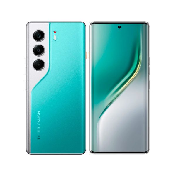 Смартфон Tecno Camon 40 Pro 12/256Gb Emerald Lake Green (Зеленый)