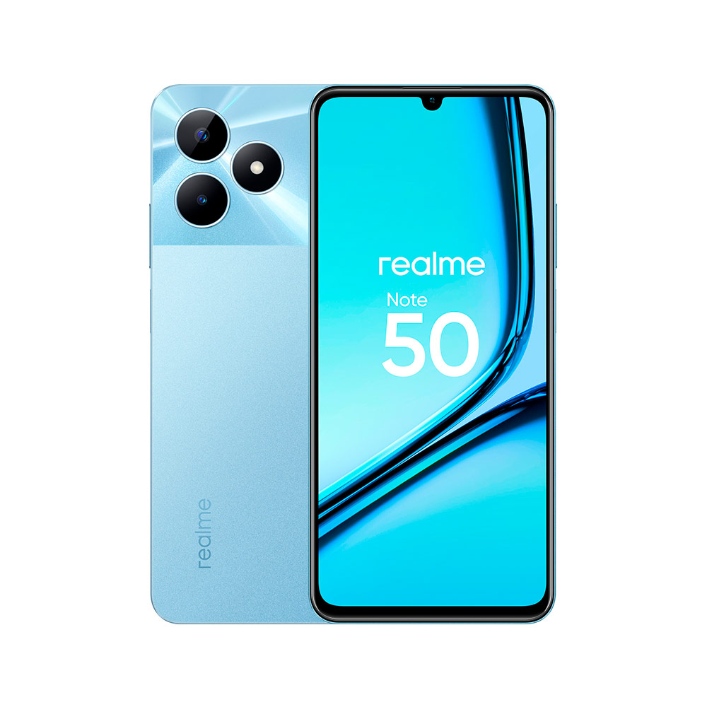 Смартфон Realme Note 50 3/64Gb Midnight Black (Черный) RU