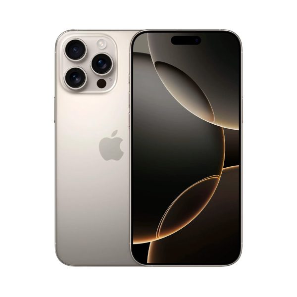 Смартфон Apple iPhone 16 Pro Max 256Gb (eSim) Natural Titanium (Серый), без RuStore