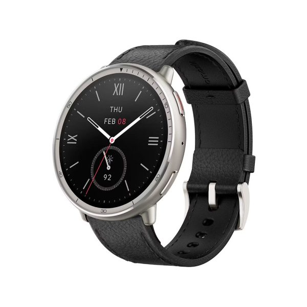 Умные часы Amazfit Active 2 Premium Leather Black (Черный)