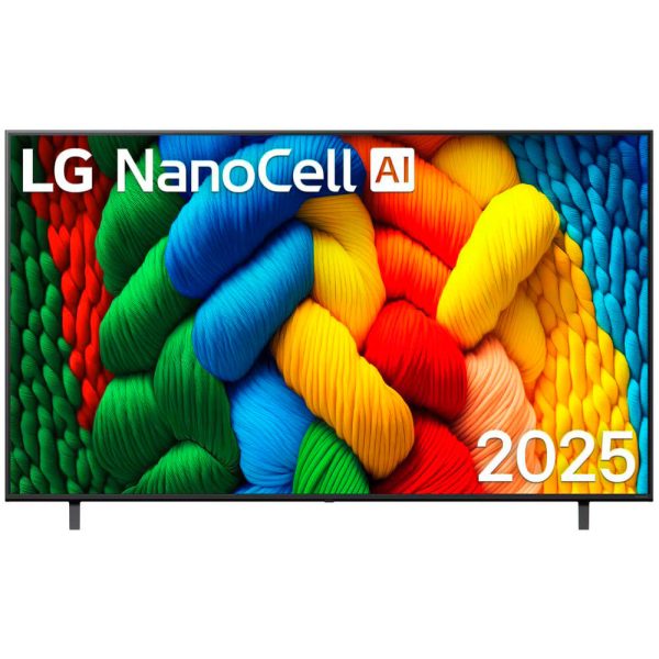Телевизор 75" LG 75NANO80A6B.ARUG 2025 (4K UHD 3840x2160, Smart TV) Черный (EAC)