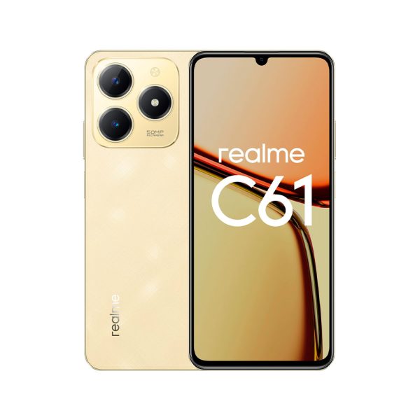 Смартфон Realme C61 6/128Gb Sparkle Gold (Золотой) RU