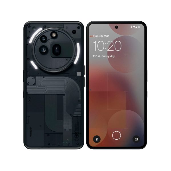 Смартфон Nothing Phone (3A) Pro 12/256Gb Black (Черный) EU