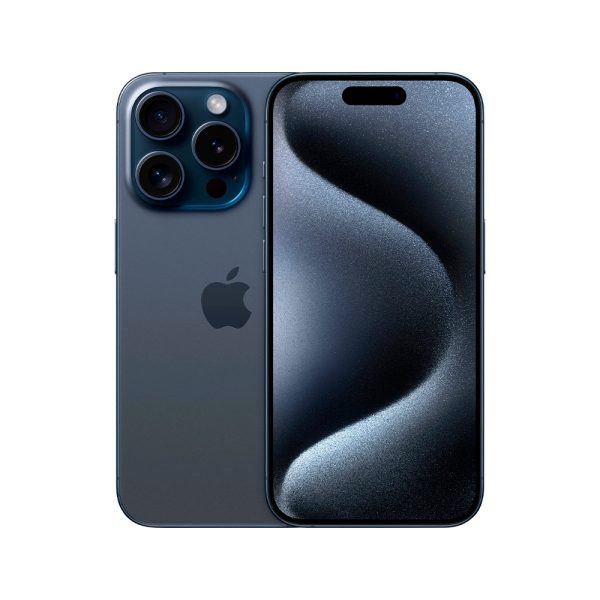 Смартфон Apple iPhone 15 Pro 128GB Blue Titanium (Синий), без RuStore