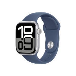 Умные часы Apple Watch S10 42mm Silver Denim M/L (US)