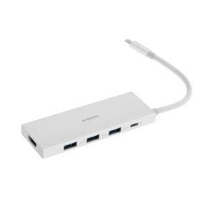 Док-станция Xiaomi 5 в 1 (XMDS05YM) Type-C на HDMI 4K, USB 3.0, Type-C