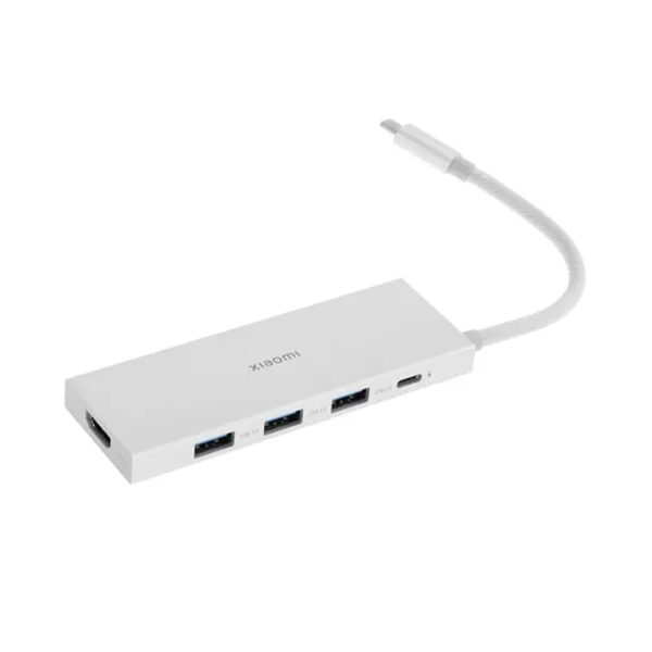 Док-станция Xiaomi 5 в 1 (XMDS05YM) Type-C на HDMI 4K, USB 3.0, Type-C