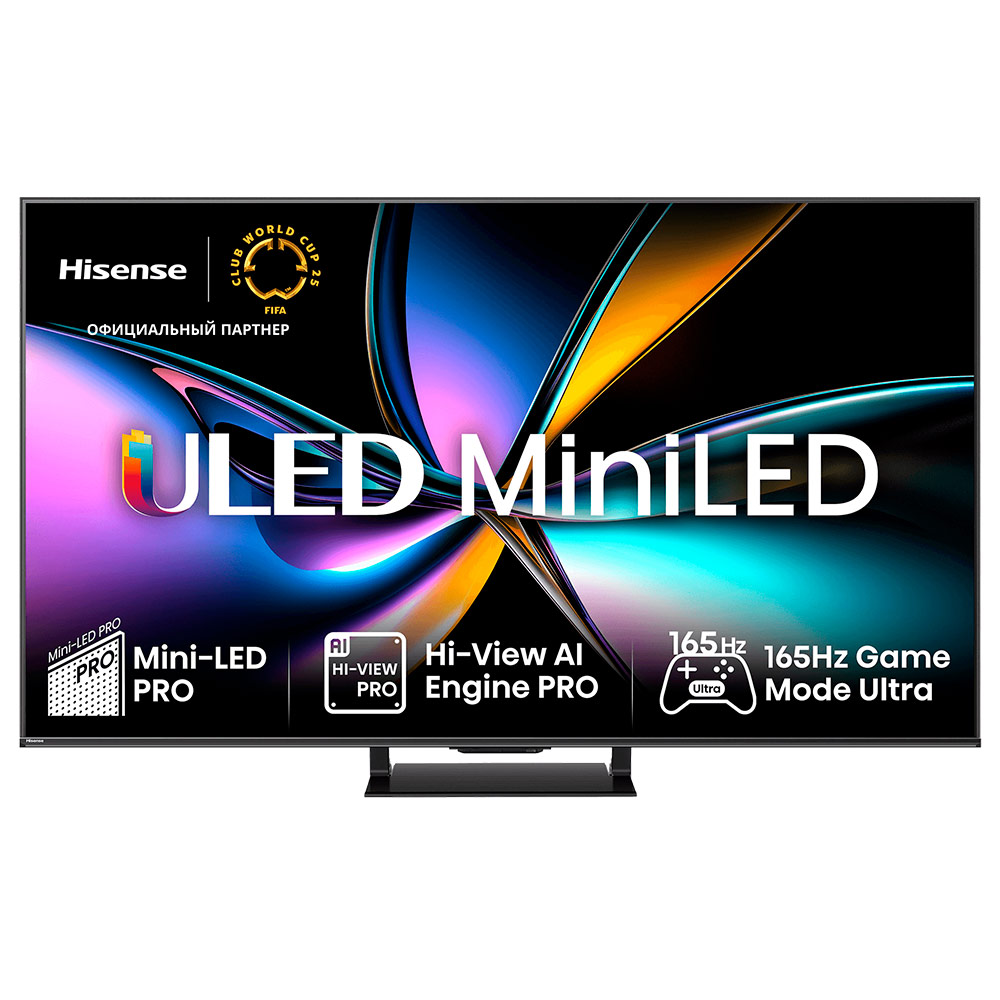 Телевизор 65" Hisense 65U7Q PRO (4K Ultra HD 3840x2160, Smart TV) Черный