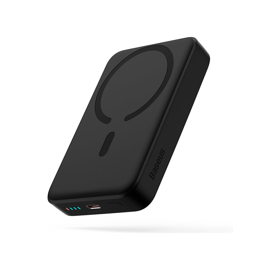 Внешний аккумулятор Baseus Magnetic Bracket Wireless 10000mAh 20W (PPCX000002) Белый