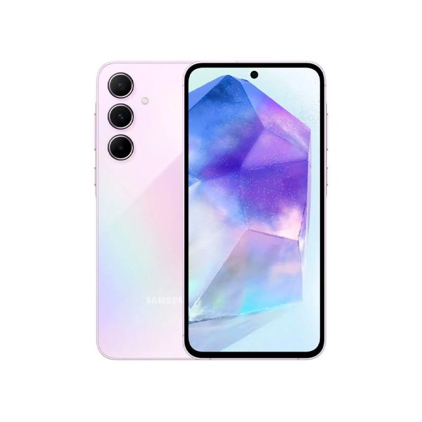 f61b39210fe33bd0c29664e02cb9b698 Смартфон Samsung Galaxy A55 5G (A556E/DS) 12/256Gb Lilac (Сиреневый)