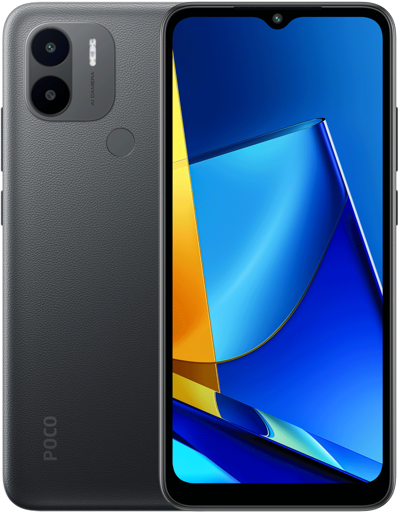 Смартфон Xiaomi Poco C51 2/64GB Power Black (Черный) RU